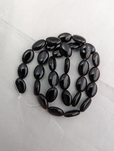 Black Agate Gemstone Beads, Choose Your Shape - Picture 7 of 25