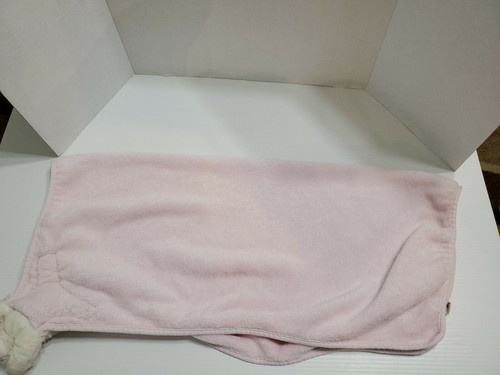 Maison Chic Baby Blanket Lovey Pink White Sheep Lamb - Picture 8 of 12