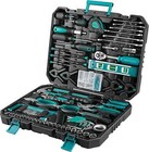 198 Piece Tool Box Hand Tool Set Ratchet Socket Tool Set Screwdriver Set Repair