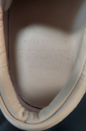 Sneakers Greats Brooklyn Royale donna taglia 7,5 rosa blush made in Italy - Foto 4 di 5