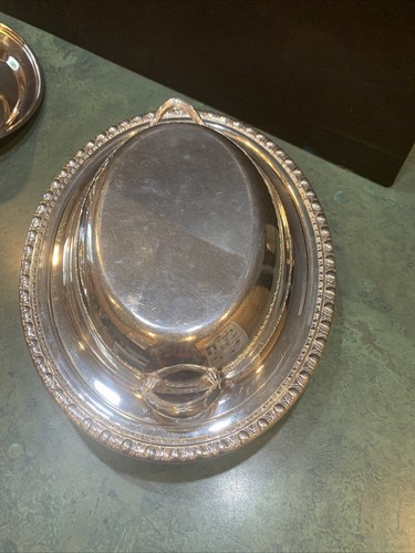 Lot of 6 Pieces- Silverplate Serving Dishes/Pieces *Wm Rogers - Rogers Bros. - Picture 4 of 22