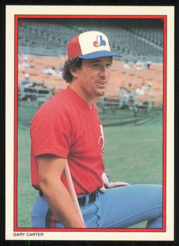 1984 Topps Glossy Send-Ins #9 Gary Carter