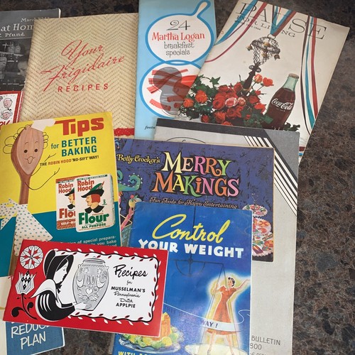 Grande Lotto Vintage Pubblicità Cucina Alimentare Ricette Ephemera Libretti - Foto 2 di 6