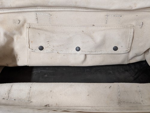 Warren Heim Corp. BUZZLINE 62-232 Lineman Industrial Tools Canvas Bag, 2 Pockets - Picture 7 of 8