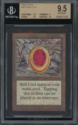 GEM MINT BGS 9.5 Summer Magic/MTG Balance, W/10 SUBGRADE GEM MINT BGS 9.5 Summer Magic/MTG Balance, W/10 SUBGRADE