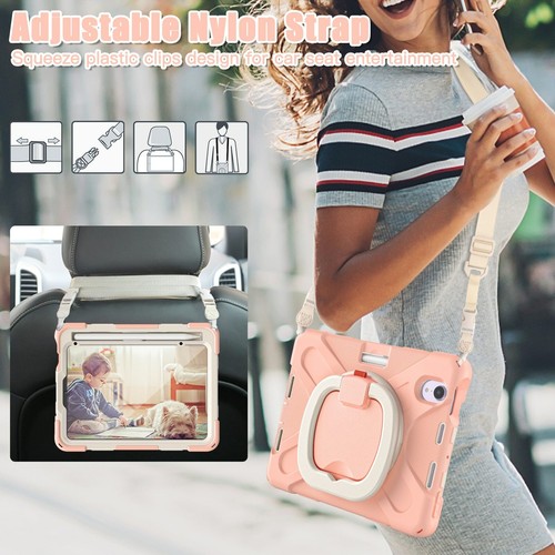 For iPad Mini 6 mini4/5 Air4 10.9 Case Shockproof Heavy Duty Stand Case Cover - Picture 66 of 75