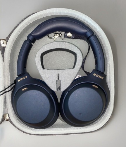 Sony WH-1000XM4 Wireless Headphones - Midnight Blue - Picture 4 of 4