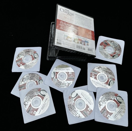 Instant Immersion Audio Chinese Mandarin Lessons Boxed 8 CD 2-Way Phrase Book - Picture 3 of 6