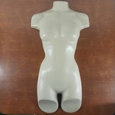 Female Torso Mannequins Half Body Plastic