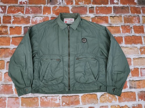 Chevignon Conquest G1 Vintage Jacket Seven Roads States Mint Green Gr: L Tip Top - Picture 3 of 8