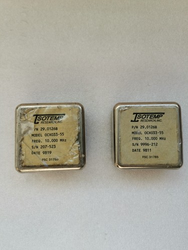 ISOTEMP OCXO 33-55 10.000MHZ OCXO 12VDC - Zdjęcie 1 z 3