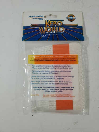 Kero World Kerosene Heater Replacement Wick 11002 Aladdin Arturo Everglow Fujica - Picture 4 of 4