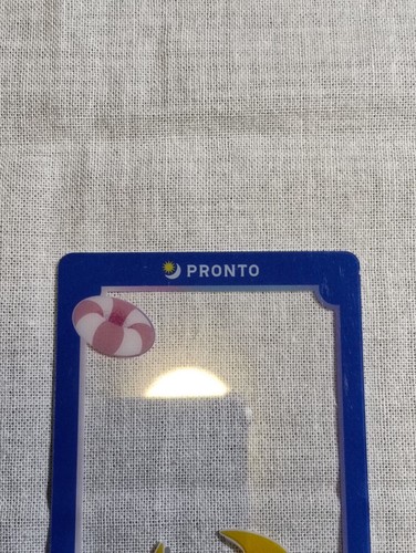 Dragonite Pokemon Pronto Promo Clear Plastic Thank You Card B3541 - Picture 2 of 10