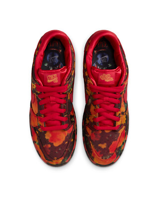 最終価格Nike SB Dunk Low QS \"Poppy Field“ Nike SB Dunk Low x The Wizard of Oz Poppy Field Men's Size 7