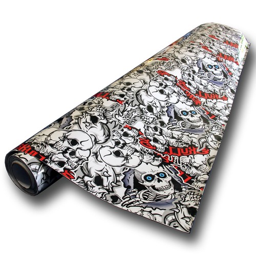 33€/m² Stickerbomb AutoFolie BLASENFREI Sticker Luftkanal DIN A4 20cm x 30cm - Bild 20 von 29