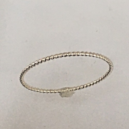 Geflochtener 925 Sterling Silber Ring schlicht Ehering 1 mm breit Größen 4-10 - Bild 4 von 12