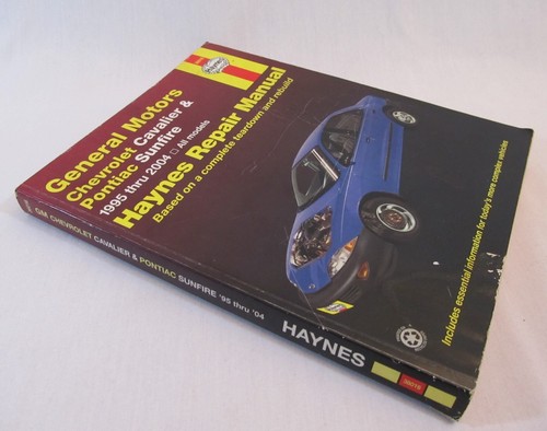 Chevrolet Cavalier / Pontiac Sunfire 1995-2004 Repair Manual HAYNES 38016 - Picture 2 of 12