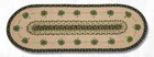 Table Runner 36 inch Shamrocks Braided Jute St Patrick's Day Irish Decor