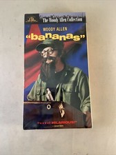Bananas VHS, 2000, MGM 1971 Movie Woody Allen NEW SEALED Seal