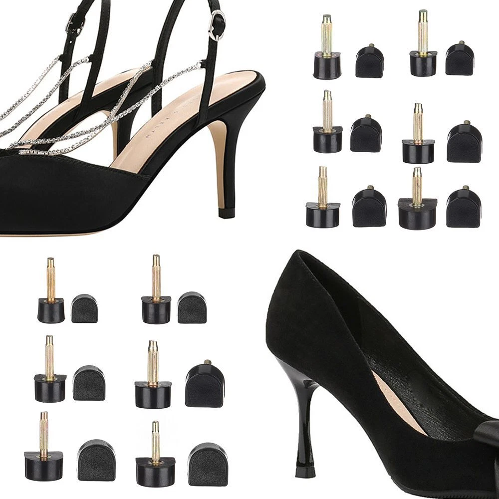 Replacing high shop heel tips