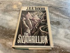 The Silmarillion J.R.R. Tolkien 1st Edition HCDJ w/ Map 1977