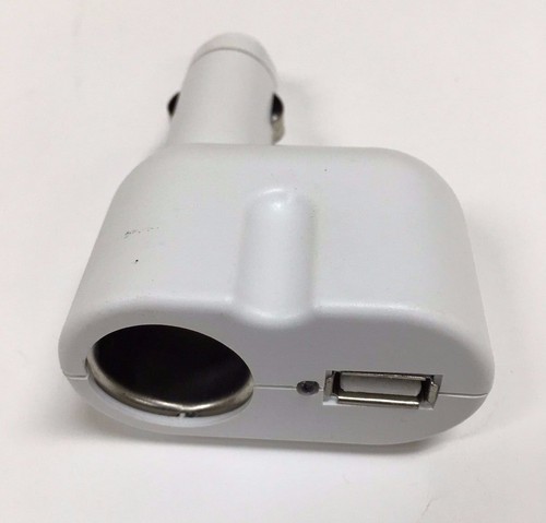 USB CAR CIGARETTE LIGHTER SOCKET LED SPLITTER DC 12V CHARGER ADAPTER ASK-V3 - Picture 3 of 4