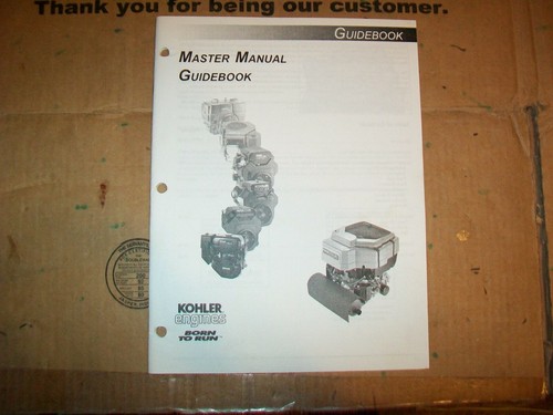 Kohler Master Manual Guide Book TP-2193B