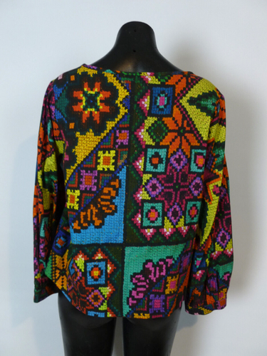 OBUS, As New, 1, What A Great Top, Vibrant, Excellent Colours & Print! - Picture 4 of 5