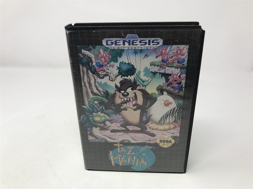 Artwork ONLY ! - Taz-Mania - Sega Genesis - NO BOX NO GAME - Bild 1 von 3