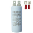 Capacitor 3.3 µF Uf Motor Hood, Blind, Shutter, Vmc, Pump, Air Conditioning .