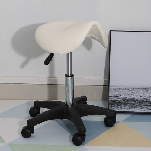 New Adjustable Beauty Spa-Salon Stool Massage Lift Hairdressing Swivel Chair UK - Picture 11 of 15