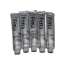 Lot Of 5 Loreal Feria Bonding Care Complex After Color Conditioner - 1.7oz Ea