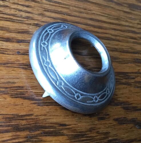 1929~1930 Desoto HANDLE ESCUTCHEON vtg interior trim- - Picture 3 of 8