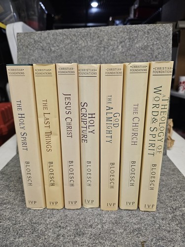  7 Books Set from the Christian Foundations Series by Donald G. Bloesch. R14 - Foto 1 di 19