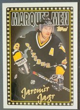Jaromir Jagr 1995-96 Topps Marquee Men Card #374 NMT Pittsburgh Penguins