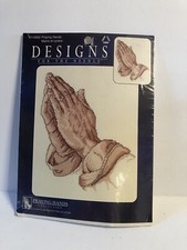 Designs Needle Cross Stitch Kit  Religious Praying  Hands 5.5" X 6 7/8"