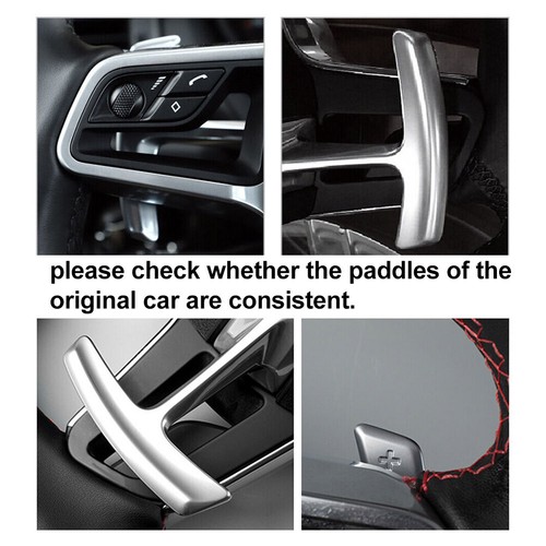 Fit Porsche Panamera Macan Cayenne Steering Wheel Shift Paddle Shifter Extension - Picture 3 of 9