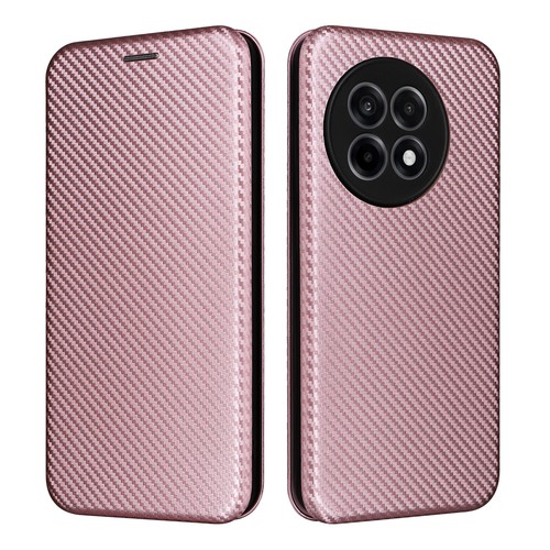 For OnePlus 13R, Luxury Carbon Fiber Flip Leather Wallet Card Full Cover Case - Picture 16 of 21