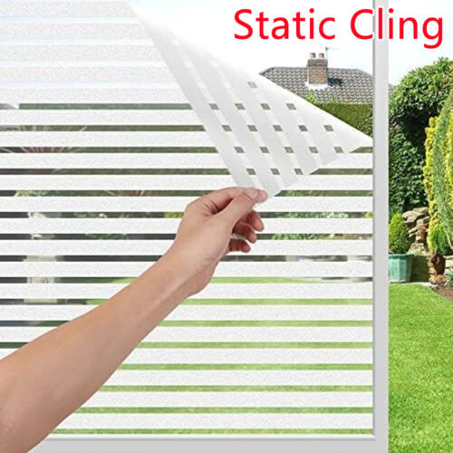 3D Frosted Window Film Bubble Free Self Adhesive Etched Privacy Glass Vinyl Film - Picture 26 of 36