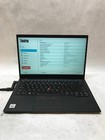 Lenovo ThinkPad X1 Carbon 8th Gen Intel i5-10210U 1.6GHz 8GB RAM NO SSD AS IS DW