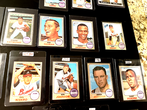 1968 Topps Alt-Braves Team Set PRICED AT A SPECAL COST ITOOK OFF 37% Great Deal - Picture 7 of 20
