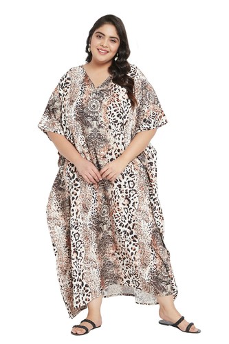 Women Kaftan Casual Maxi Dress Kimono Sleeve Evening Gown Beachwear Sundress - Picture 269 of 452