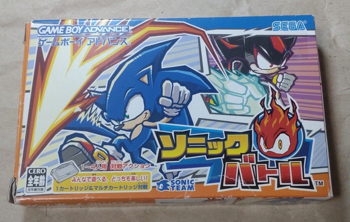 Sonic Battle (2003) Brand New Factory Boxed Japan Nintendo Gameboy