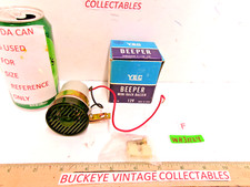 YEC Mini Backup Buzzer 12 Volt #BA-16 New Old Stock, Works