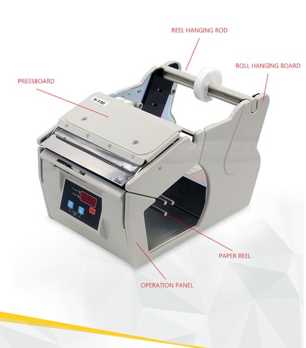 X-100 Automatic Label Dispenser Manual Sticker Dispenser Peel Labels Machine - Picture 5 of 5