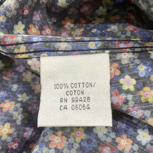 Bugatchi Shaped Fit 100% Cotton Button Down Shirt Size M - Picture 10 of 11