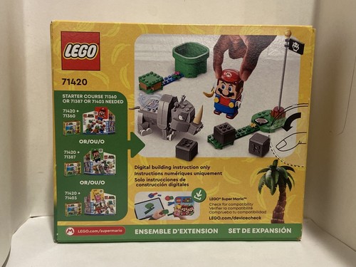 LEGO Super Mario Rambi the Rhino Expansion Set 71420, Game Inspired Building Toy - Picture 2 of 9