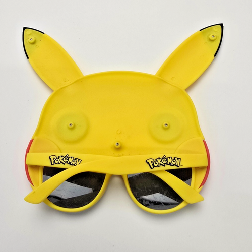 Pokemon Pikachu Kids Sunglasses 100% UV Pro SunStaches Halloween Cosplay - Picture 3 of 11
