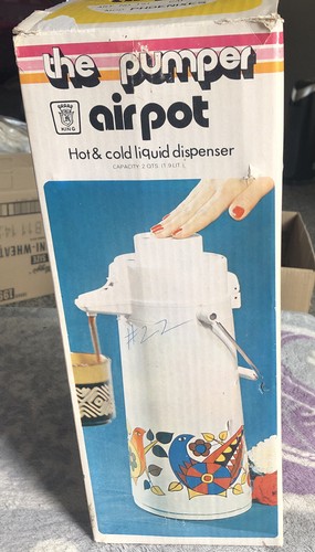 KING “The Pumper “ Airpot  Dispenser, Vintage, Model-Phoenixes, USED, K-3-1 - Bild 16 von 24