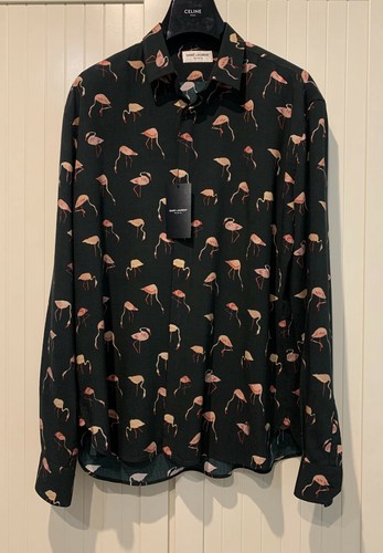 Saint laurent flamingo shirt Clearance